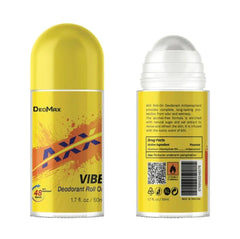 Deomax Vibe Deodorant Roll On 48H Long Lasting 50ml Deomax