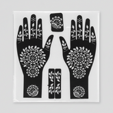 full hand mehndi sticker stencils for henna Cosmia.pk