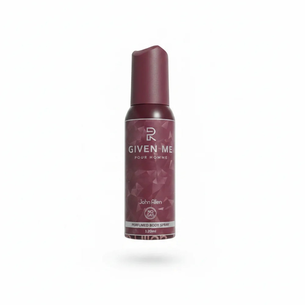 John Allen Given Me Perfumed Body Spray BS10 - 120ml John Allen