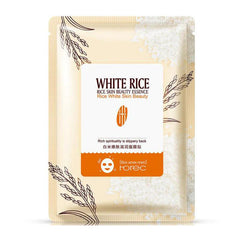 Rorec White Rice Serum Face with Free Sheet Mask Rorec