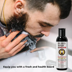 GUANJING Beard Wash Men's Beard Shampoo - 100ml Guanjing