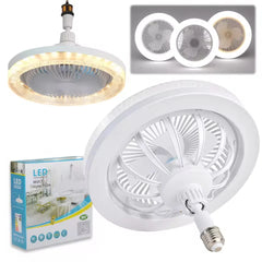 Multi-Functional LED Ceiling Fan Lamp - Each Cosmia.pk