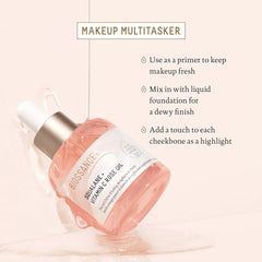 Biossance Squalane + Vitamin C Rose Oil 30ml Made in USA Biossance