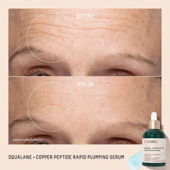 Biossance Squalane + Copper Peptide Rapid Plumping Serum 50ml Biossance