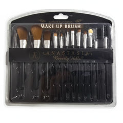 Anastasia Beverly Hills Face & Eye Makeup Brushes Set - 12Pcs Anastasia
