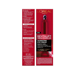 L'Oreal Paris Revitalift Triple Power Anti-Aging Eye Cream Treatment 15ml Loreal Paris