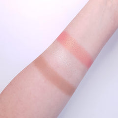 Revolution 3 in 1 Kit Bronzer + Highlighter + Blusher Revolution
