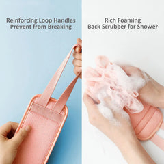 Back Scrubber for Shower, 30 Inches Long Strap Double Sided Cosmia.pk