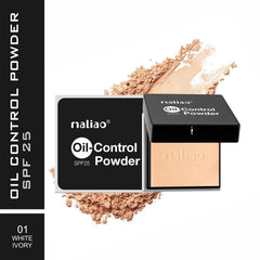 Maliao Cool & Refreshing Oil Control Powder Compact with SPF 25 Maliao