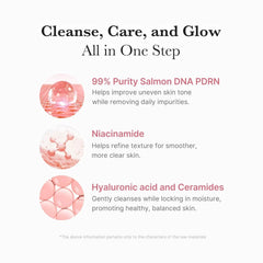 Medicube PDRN Pink Niacinamide Whip Cleanser - 120g Medicube