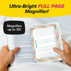 Eye Candy AS-SEEN-ON-TV Full Page Book Magnifier and Light to See Eye Candy