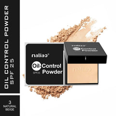 Maliao Cool & Refreshing Oil Control Powder Compact with SPF 25 Maliao