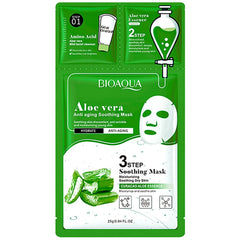 Bioaqua Aloe Vera 3 Step Soothing Facial - 25g Bioaqua