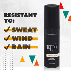 Toppik Fiber Hold Spray, Instant Fuller Looking Hair, 118ml Toppik