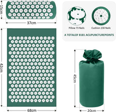Acupressure Mat and Pillow Set Cosmia.pk
