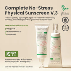 AXIS-Y - Complete No-Stress Physical Sunscreen - 50ml Axis-Y