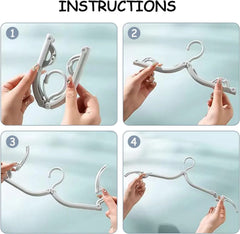 Travel Hangers - Cruise Ship Essentials Portable Folding Clothes Cosmia.pk