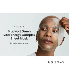 AXIS-Y Mugwort Green Vital Energy Complex Sheet Mask - 27ml Axis-Y