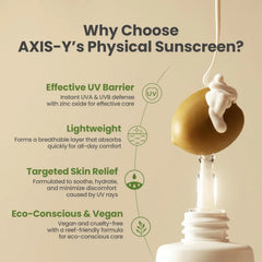AXIS-Y - Complete No-Stress Physical Sunscreen - 50ml Axis-Y