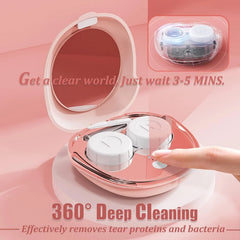 Fashionable Contact Lens Case Automatic Ultrasonic Contact Lens Anjieer
