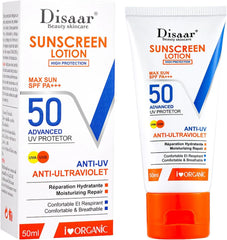 Disaar UVA/UVB SPF 50 Sunscreen Lotion - 50g DISAAR
