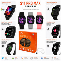 S11 Pro Max Smart Watch with AMOLED Display Maixinn