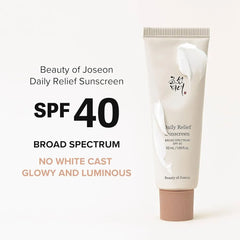 Beauty of Joseon Daily Relief Sunscreen Broad Spectrum SPF 40 – 50ml (Made in Korea) Beauty Of Joseon