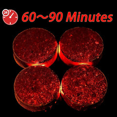 Torch Fast Burning Incense Charcoal Cube Roll for Aromatherapy - 10 Cosmia.pk