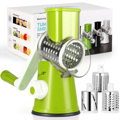 3-in-1 Vegetable Cutter – Multifunctional Rotary Drum Slicer Cosmia.pk