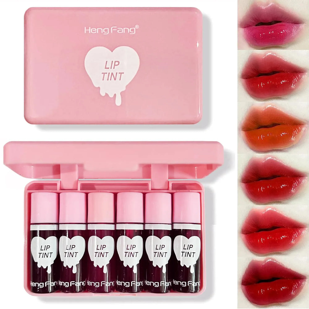 Heng Fang Lip and Cheek Tint 6 Pcs Set Heng Fang