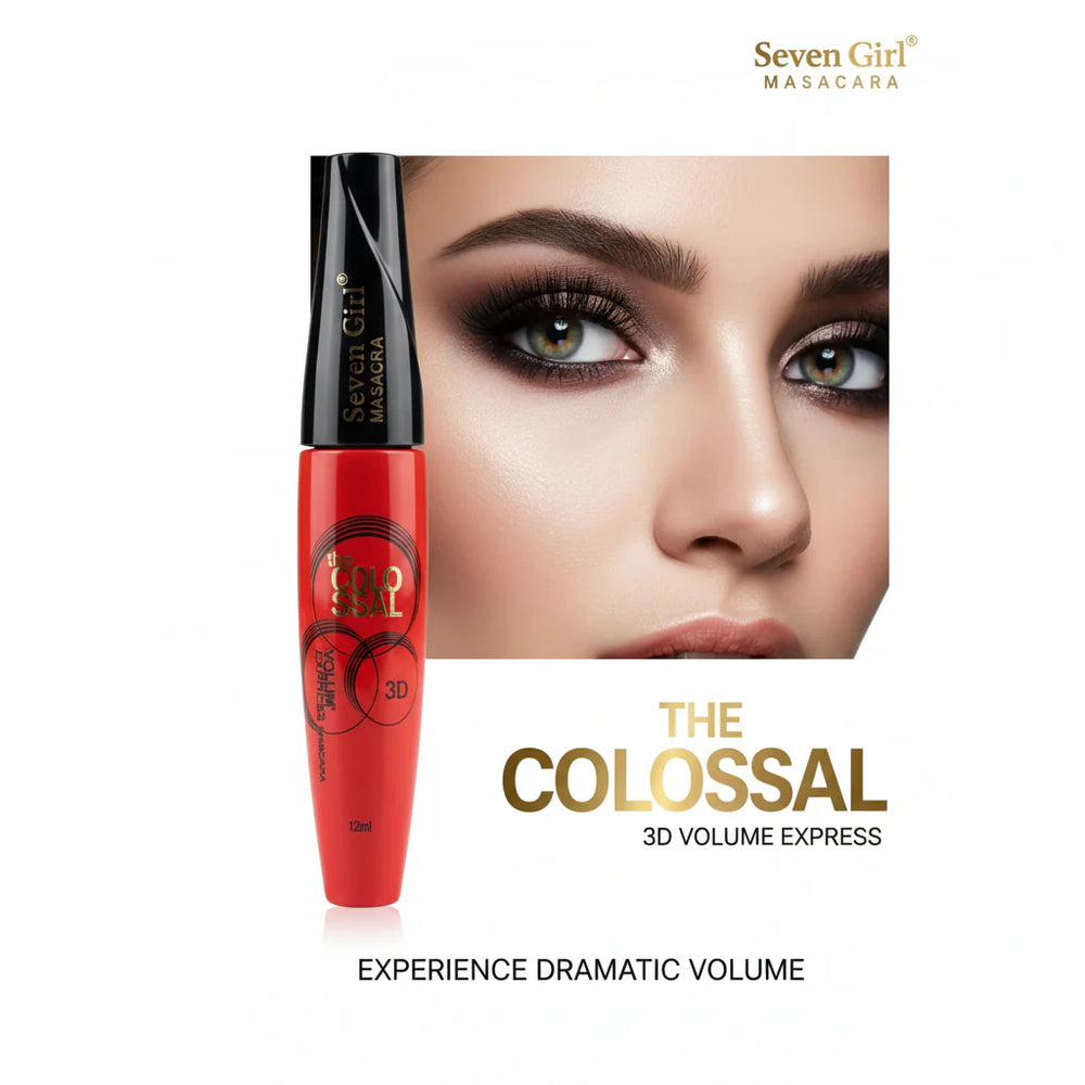 Seven Girl 3D Volume Waterproof Mascara - 12ml Seven Girl