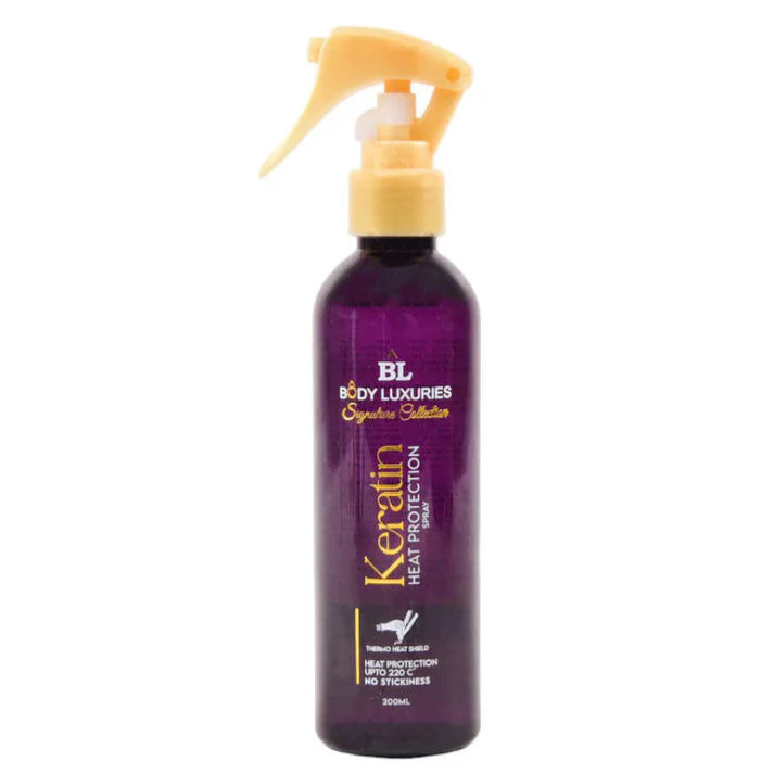 Body Luxuries Keratin Heat Protection Spray - 200ml Body Luxuries