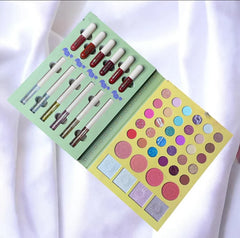 Mocallure Ultimate Shadow Palette 6 Glosses 6 Glitter Liner 30 Eye Shadow 4 Blushon 4 Highliters Mocallure