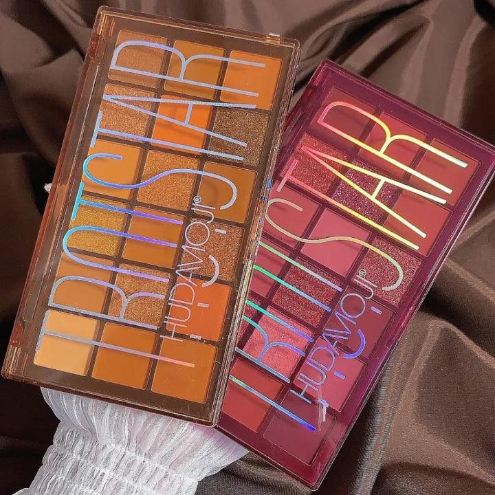 Huda Moji Eye Shadow Palette - 18 Colors Huda Moji