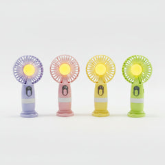 Mini Rechargeable Handheld Fan | 10 Speed Settings | Battery Cosmia.pk