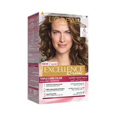 L'Oréal Paris Excellence Creme Coloration Triple Soin 6 Blond Fonce Loreal Paris