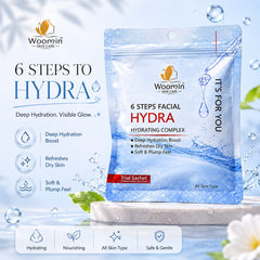 Woomin Skin Care 6 Steps Hydra Facial Kit Woomin