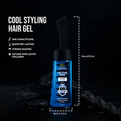 Ecrin Cool Styling Hair Gel With Active Collagen - 280ml Ecrin