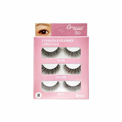 Glamorous Face 3×1 5D Eyelashes (4 Types) Glamorous Face