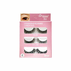 Glamorous Face 3×1 5D Eyelashes (4 Types) Glamorous Face