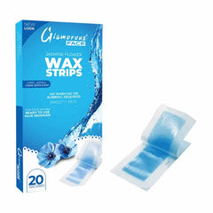 Glamorous Face Body Wax Strips - 4 Flavors Glamorous Face