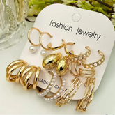 New Combo Pair Earrings Card - Set Of 9 Cosmia