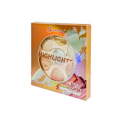 Glamorous Face Highlighter & Blusher Palette (7 Colors) – Glow & Glamorous Face