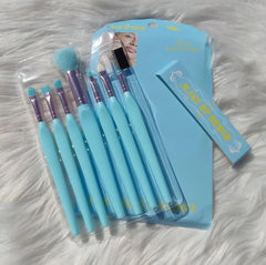 7PCS Makeup Brush With Storage Pouch Cosmia.pk