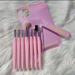 7PCS Makeup Brush With Storage Pouch Cosmia.pk