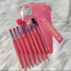 7PCS Makeup Brush With Storage Pouch Cosmia.pk