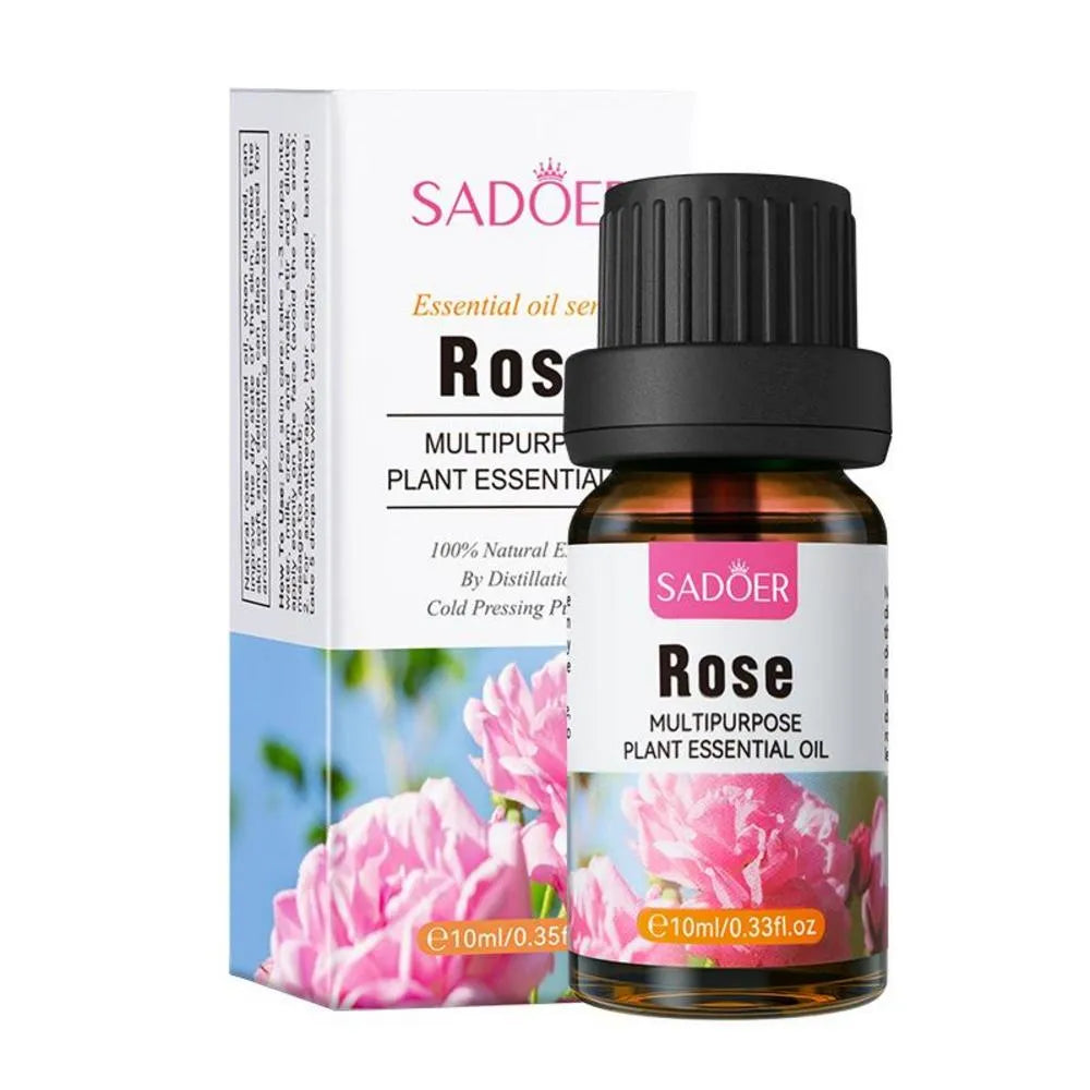 SADOER Pure Rose Essential Oil Acne Treatment Anti Pimple Massage Oil 10ml Sadoer