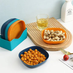 Multi-Function Mini Square Plates Set Cosmia.pk