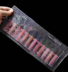 Nars 24 Hour Long Lasting Matt Pack of 12 Lip Glosses Tray Nars