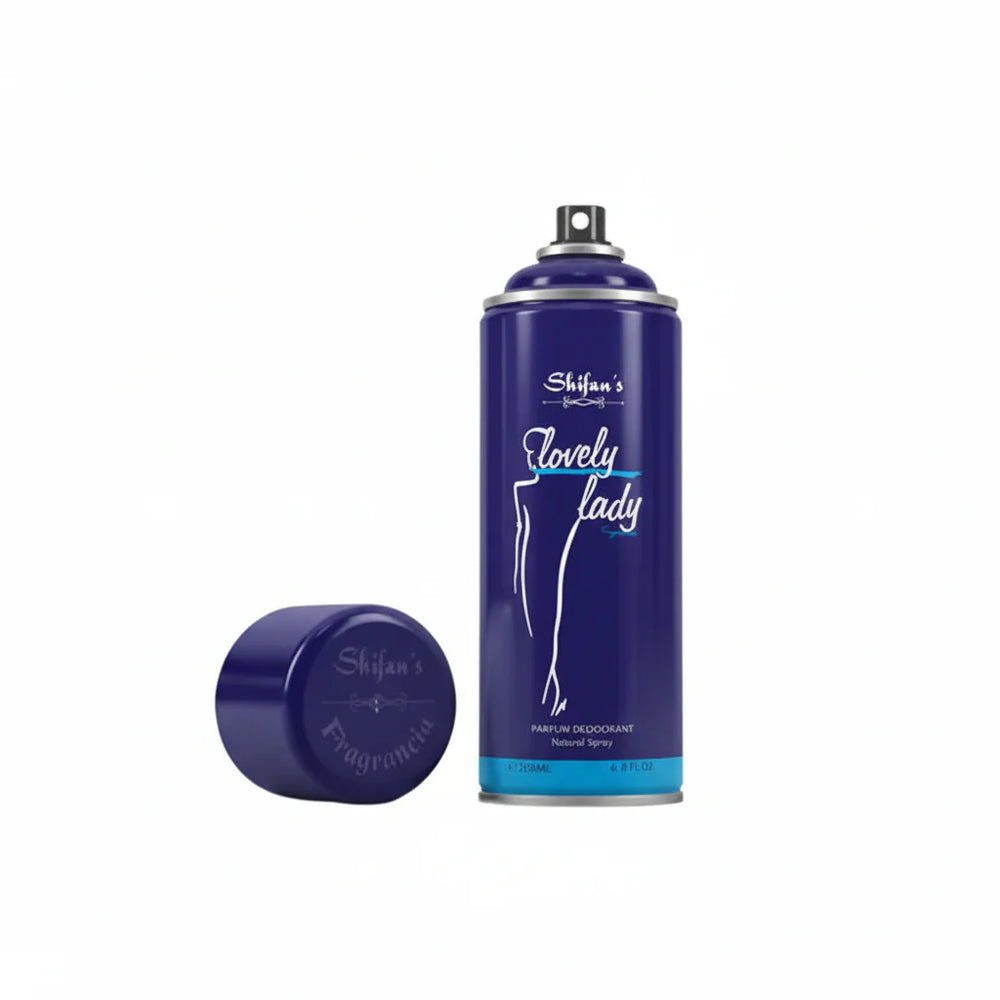 Shifan's Lovely Lady Perfume Deodorant Natural Spray - 200ml Shifan's